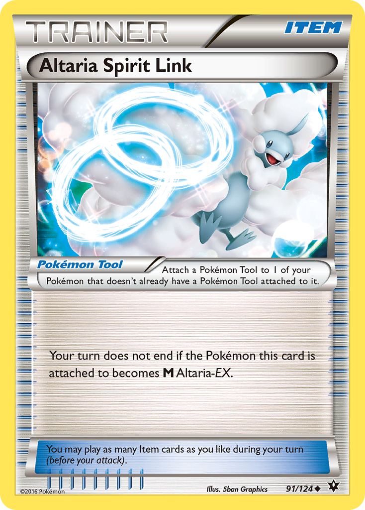 Altaria Spirit Link (91/124) [XY: Fates Collide] | Tabernacle Games