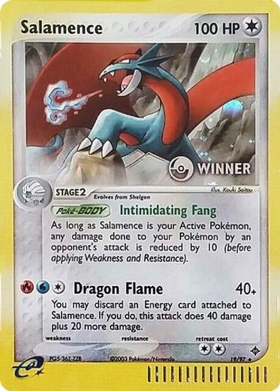 Salamence (19/97) (Winner) [League & Championship Cards] | Tabernacle Games