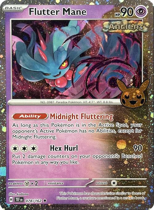 Flutter Mane (078/162) (Cosmos Holo) [Trick or Trade 2024] | Tabernacle Games