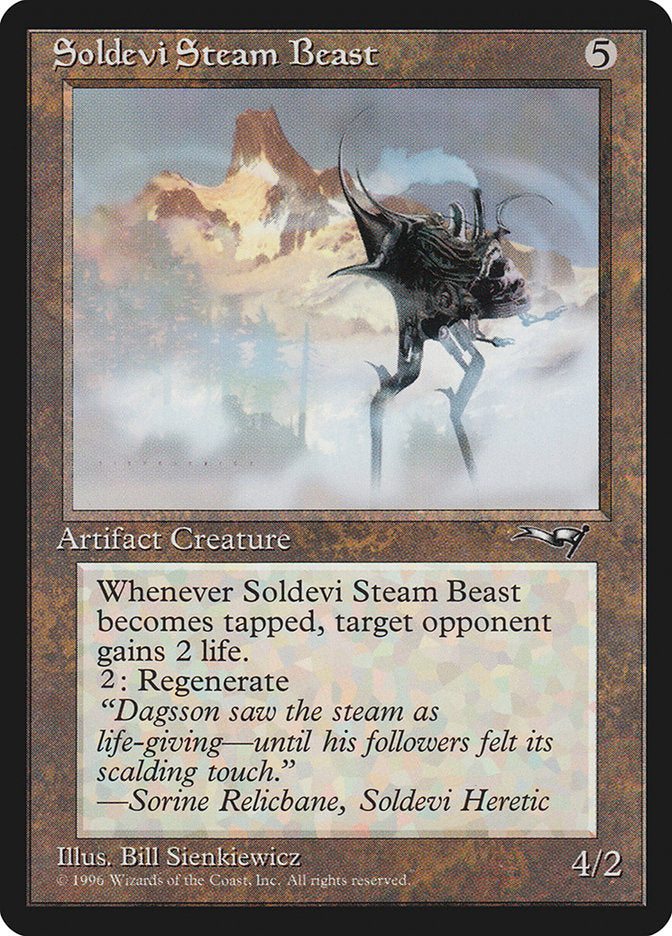 Soldevi Steam Beast (Mountain Background) [Alliances] | Tabernacle Games