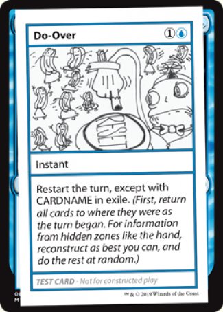 Do-Over (2021 Edition) [Mystery Booster Playtest Cards] | Tabernacle Games