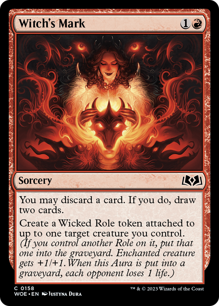 Witch's Mark [Wilds of Eldraine] | Tabernacle Games