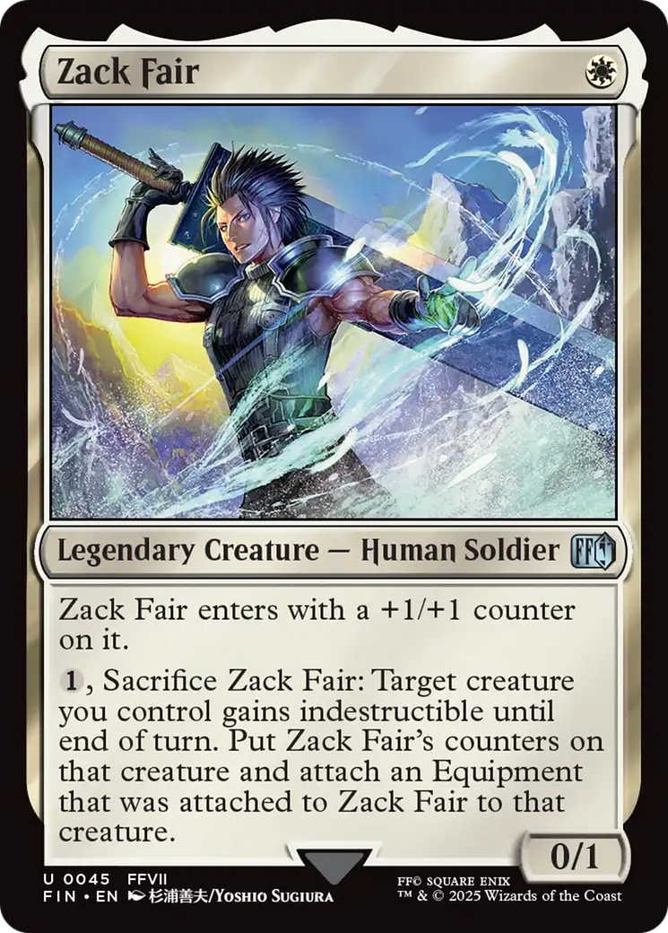 Zack Fair [FINAL FANTASY] | Tabernacle Games