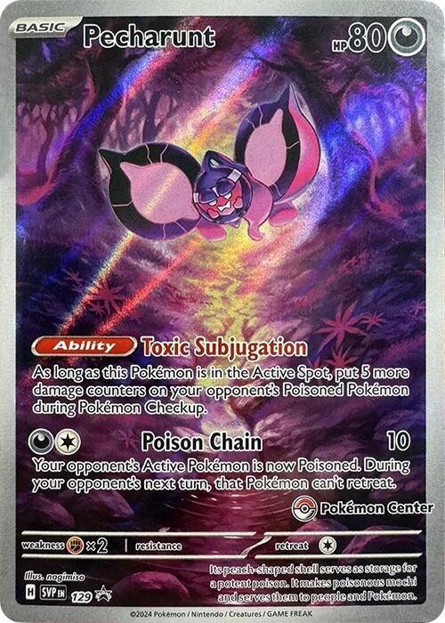 Pecharunt (129) (Pokemon Center Exclusive) [Scarlet & Violet: Black Star Promos] | Tabernacle Games