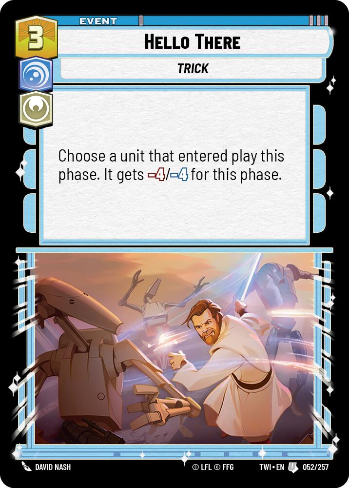 Hello There (052/257) (052/257) [Twilight of the Republic] | Tabernacle Games