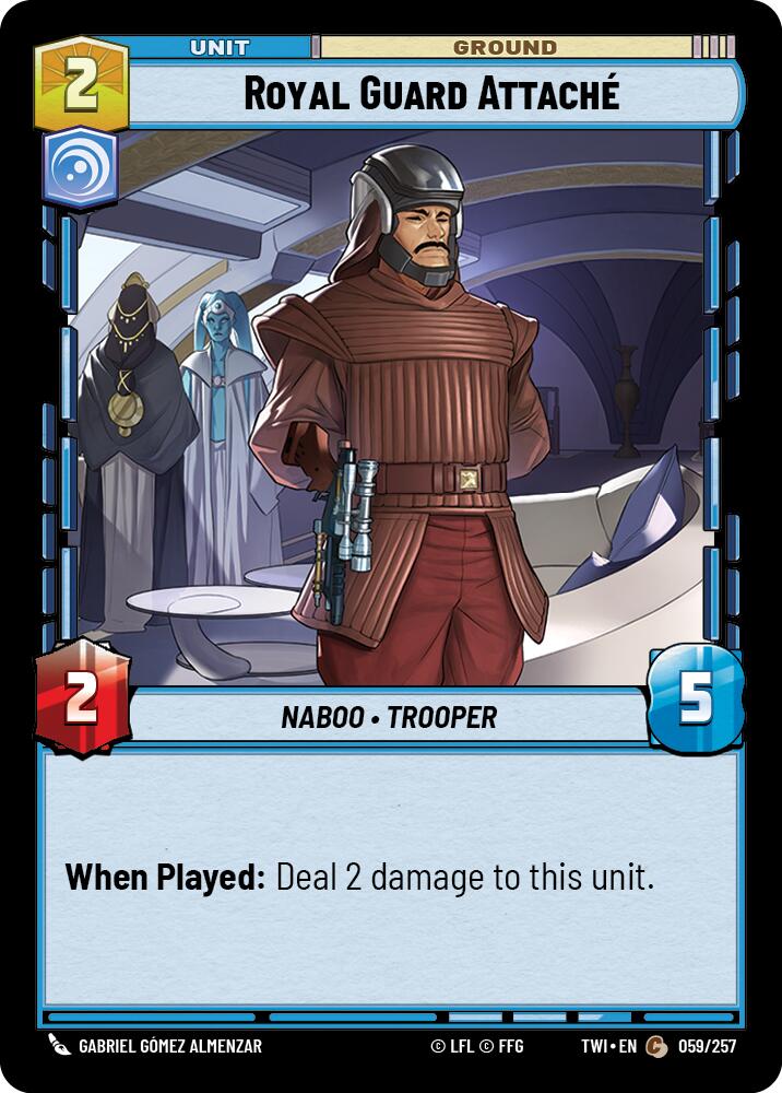 Royal Guard Attache (059/257) (059/257) [Twilight of the Republic] | Tabernacle Games