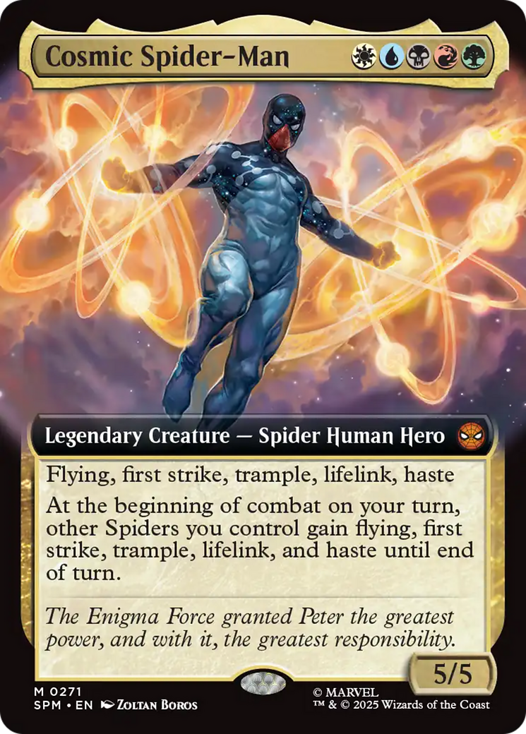 Cosmic Spider-Man (Extended Art) [Marvel's Spider-Man] | Tabernacle Games