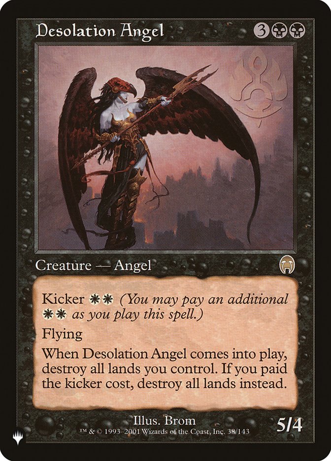 Desolation Angel [The List] | Tabernacle Games