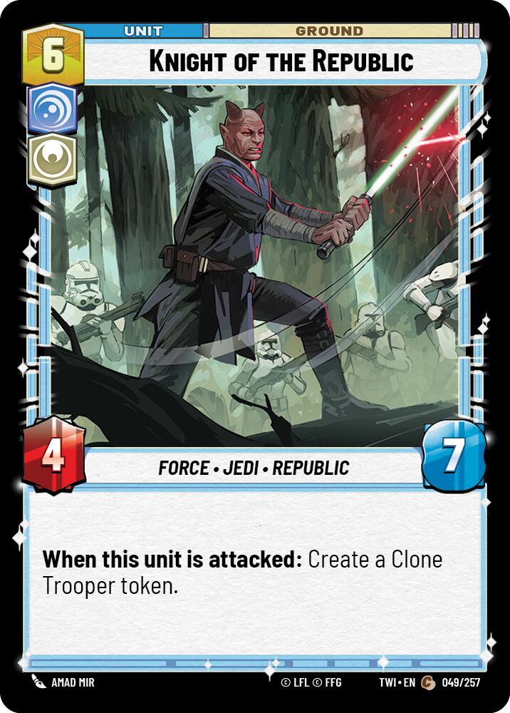 Knight of the Republic (049/257) (049/257) [Twilight of the Republic] | Tabernacle Games