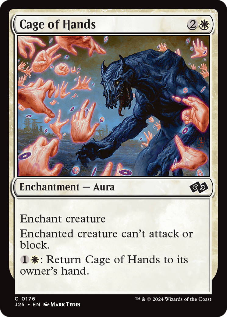 Cage of Hands [Foundations Jumpstart] | Tabernacle Games