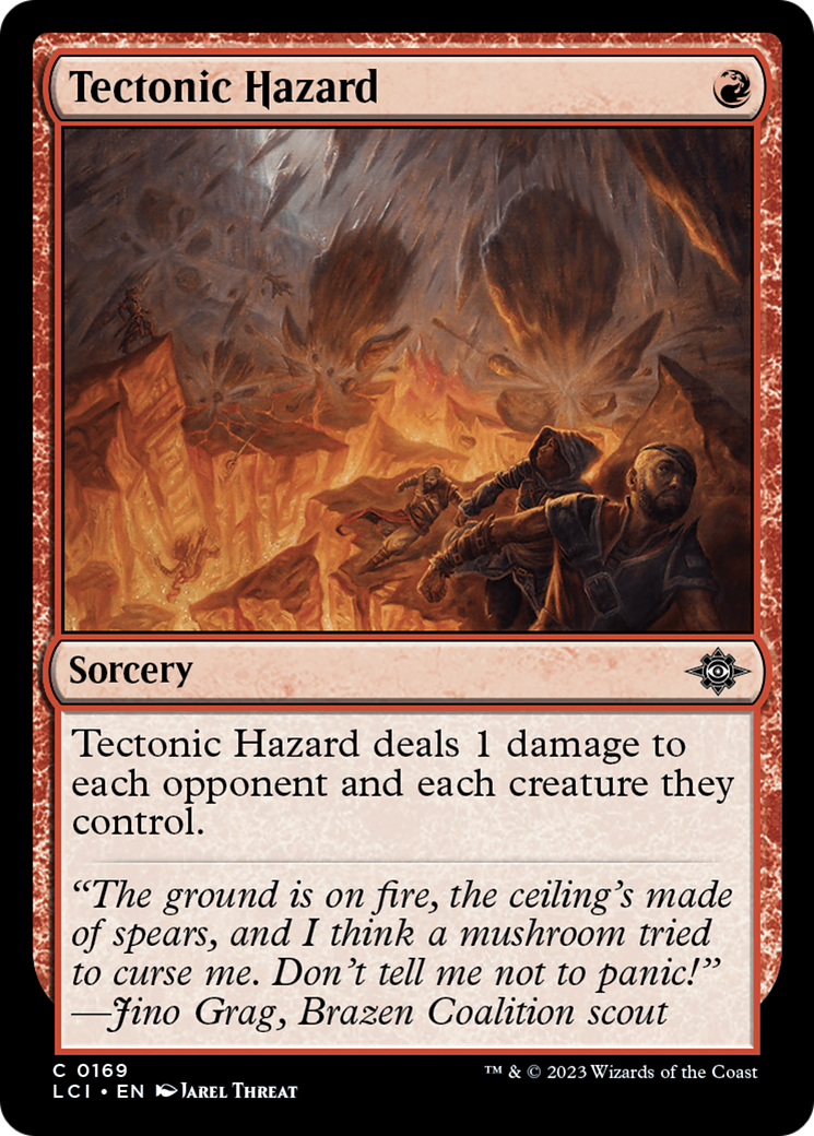 Tectonic Hazard [The Lost Caverns of Ixalan] | Tabernacle Games