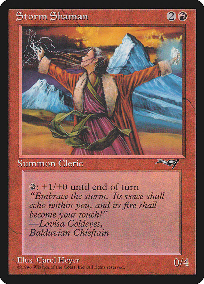 Storm Shaman (Female) [Alliances] | Tabernacle Games