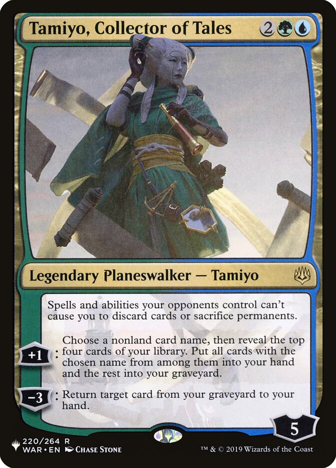 Tamiyo, Collector of Tales [The List] | Tabernacle Games
