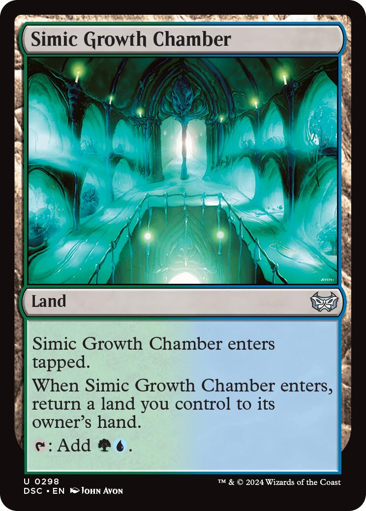 Simic Growth Chamber [Duskmourn: House of Horror Commander] | Tabernacle Games