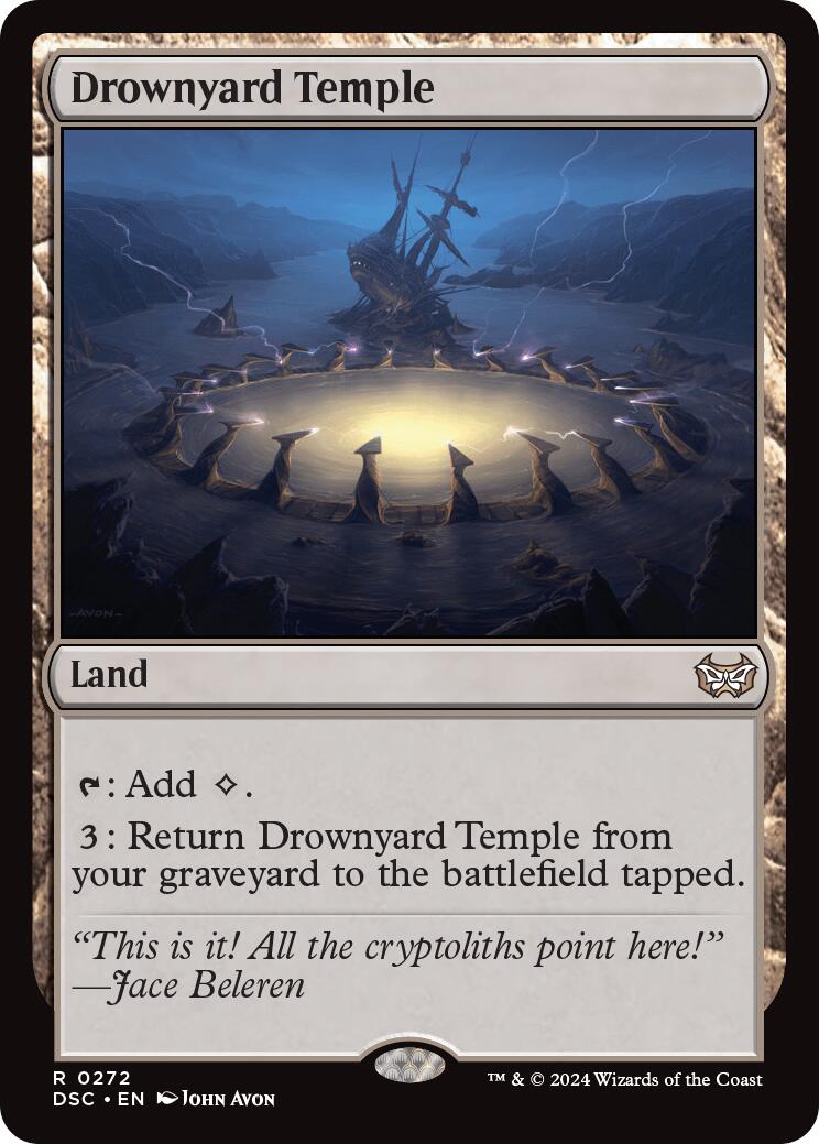 Drownyard Temple [Duskmourn: House of Horror Commander] | Tabernacle Games