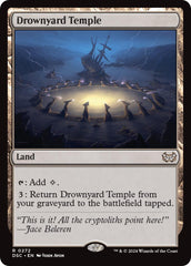 Drownyard Temple [Duskmourn: House of Horror Commander] | Tabernacle Games
