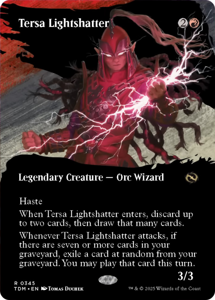 Tersa Lightshatter (Borderless) [Tarkir: Dragonstorm] | Tabernacle Games