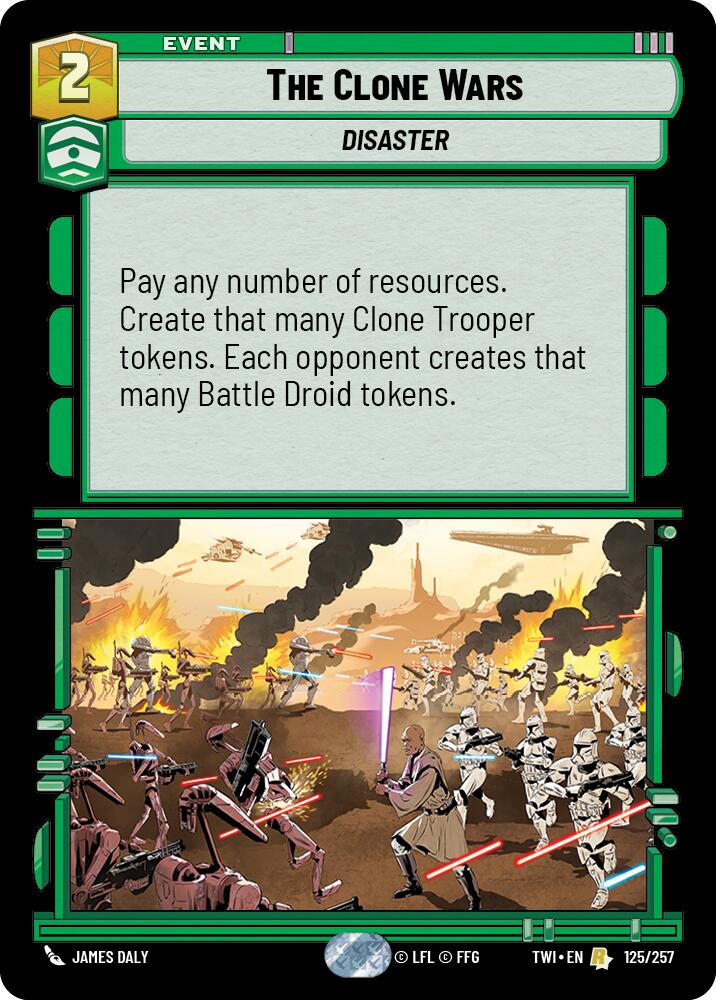 The Clone Wars (125/257) (125/257) [Twilight of the Republic] | Tabernacle Games