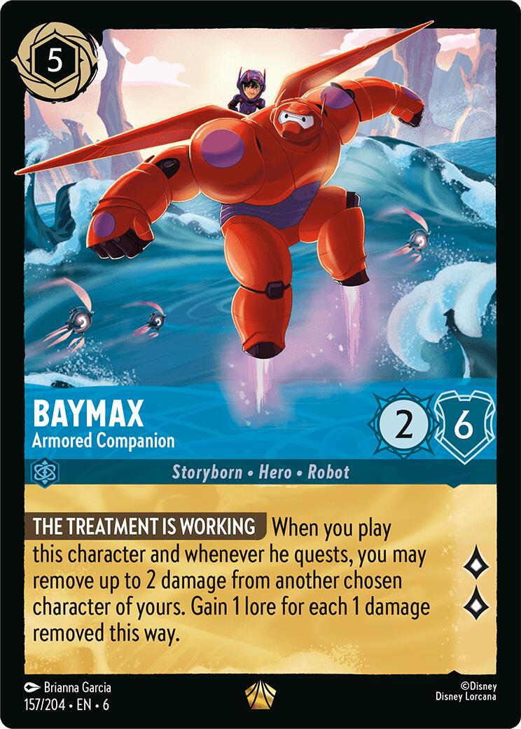 Baymax - Armored Companion (157/204) [Azurite Sea] | Tabernacle Games