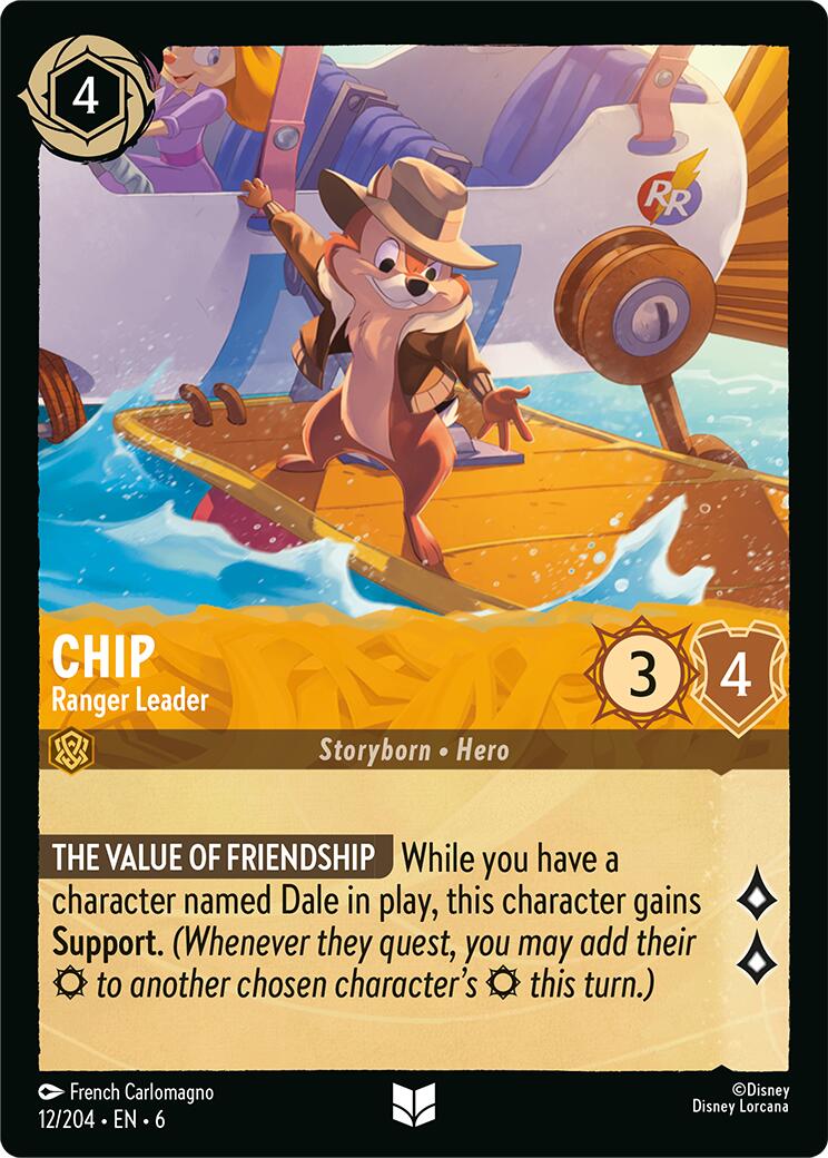 Chip - Ranger Leader (12/204) [Azurite Sea] | Tabernacle Games