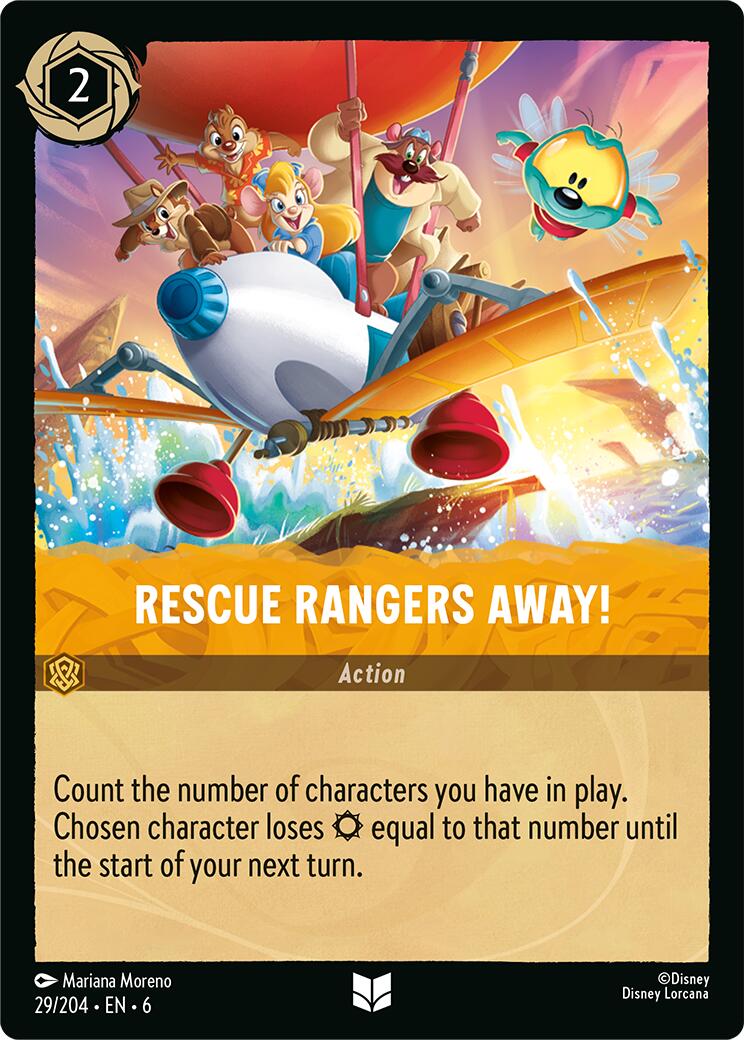 Rescue Rangers Away! (29/204) [Azurite Sea] | Tabernacle Games