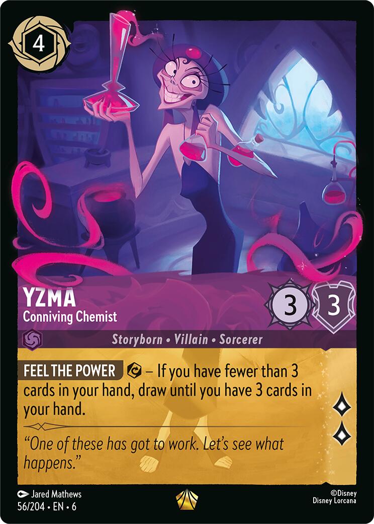 Yzma - Conniving Chemist (56/204) [Azurite Sea] | Tabernacle Games