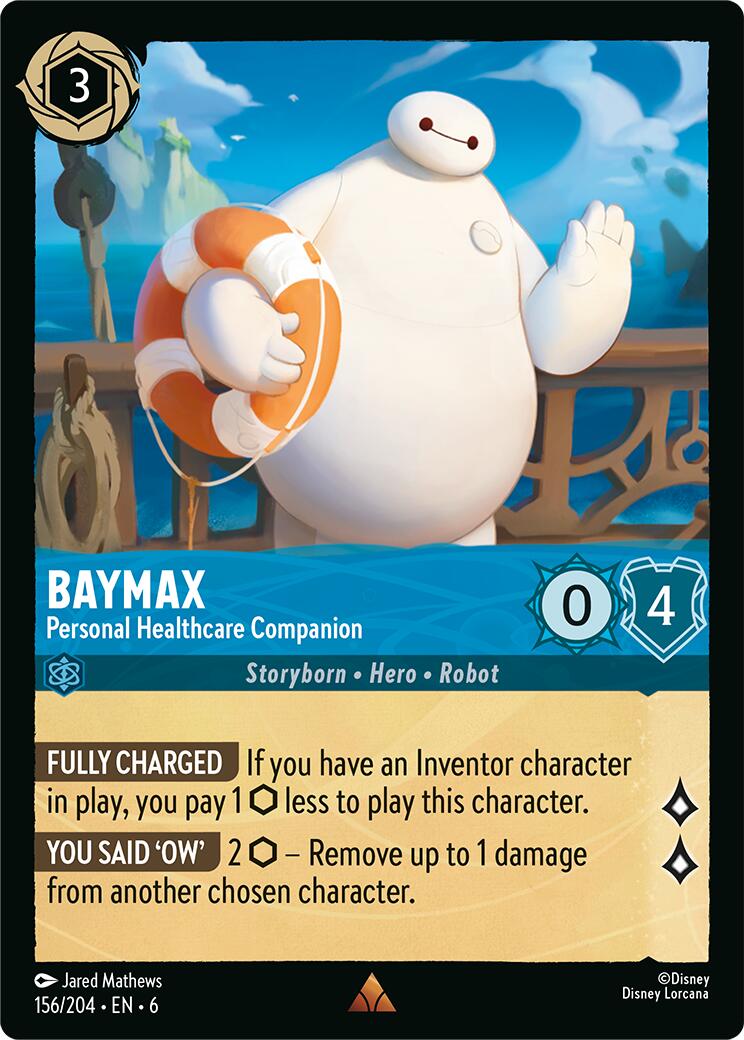 Baymax - Personal Healthcare Companion (156/204) [Azurite Sea] | Tabernacle Games