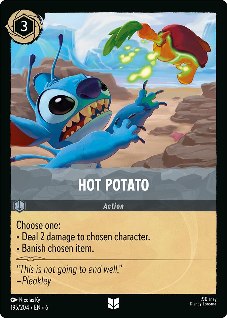 Hot Potato (195/204) [Azurite Sea] | Tabernacle Games