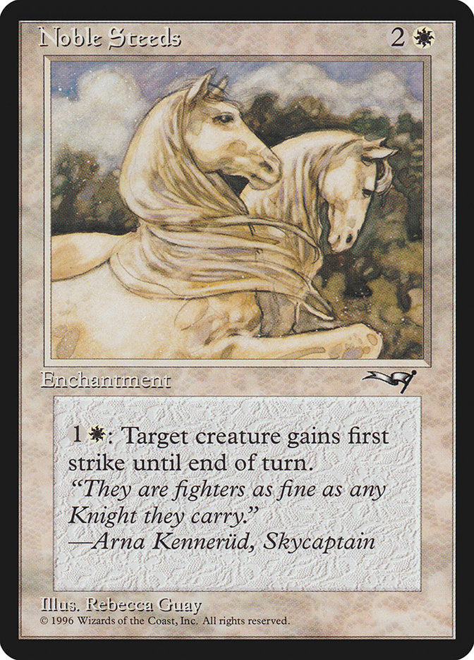 Noble Steeds (Leg Raised) [Alliances] | Tabernacle Games