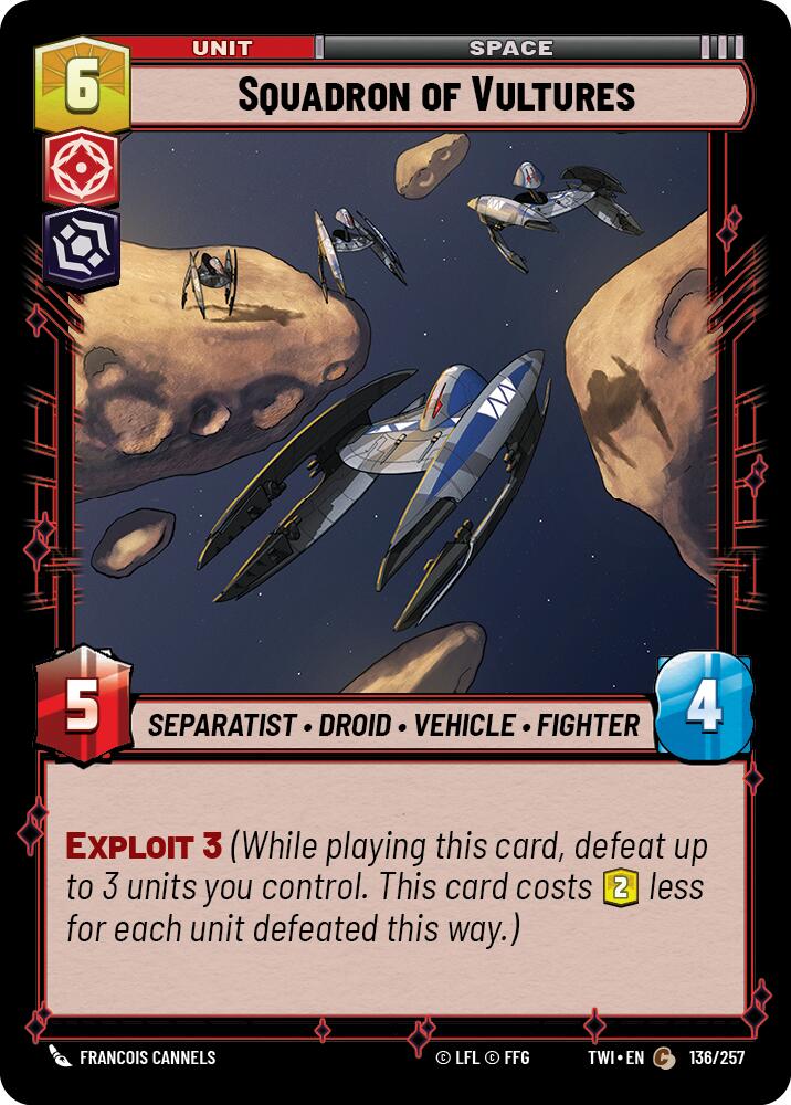 Squadron of Vultures (136/257) (136/257) [Twilight of the Republic] | Tabernacle Games