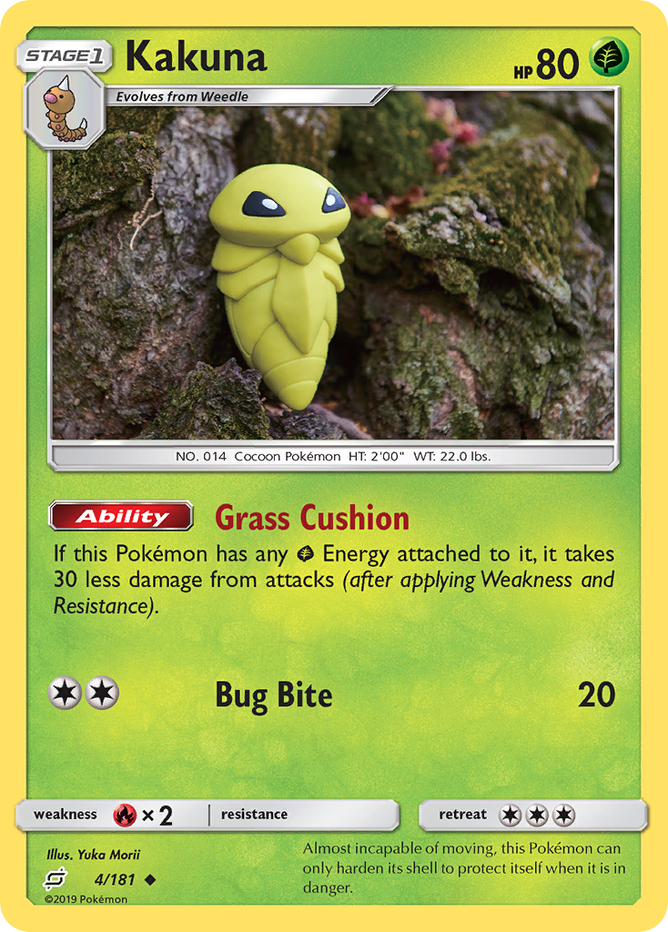 Kakuna (4/181) [Sun & Moon: Team Up] | Tabernacle Games