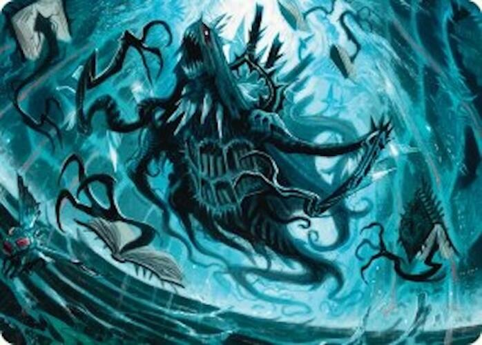 Overlord of the Floodpits Art Card [Duskmourn: House of Horror Art Series] | Tabernacle Games