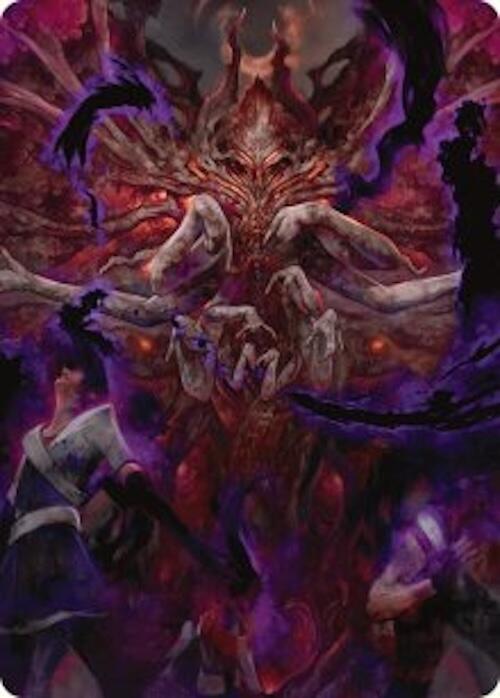 Damnation Art Card [Duskmourn: House of Horror Art Series] | Tabernacle Games