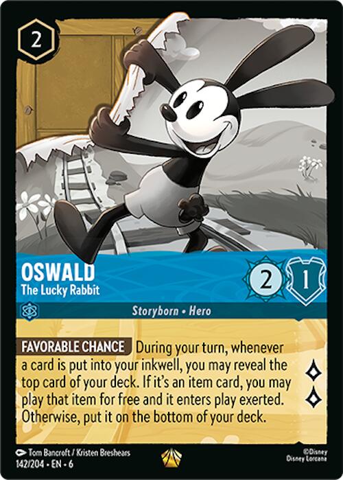 Oswald - The Lucky Rabbit (142/204) [Azurite Sea] | Tabernacle Games