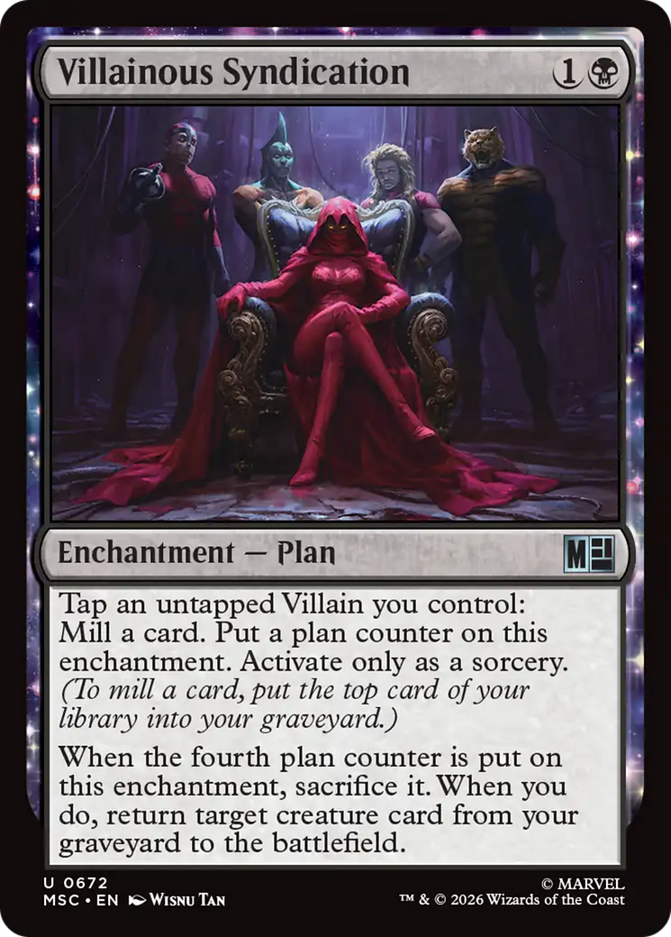 Villainous Syndication [Marvel Super Heroes Commander] | Tabernacle Games