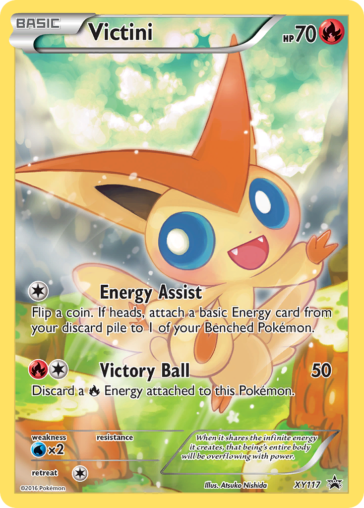 Victini (XY117) [XY: Black Star Promos] | Tabernacle Games