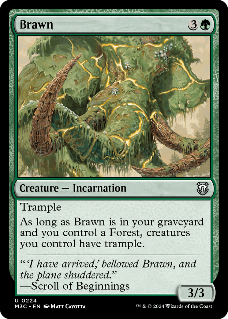 Brawn [Modern Horizons 3 Commander] | Tabernacle Games