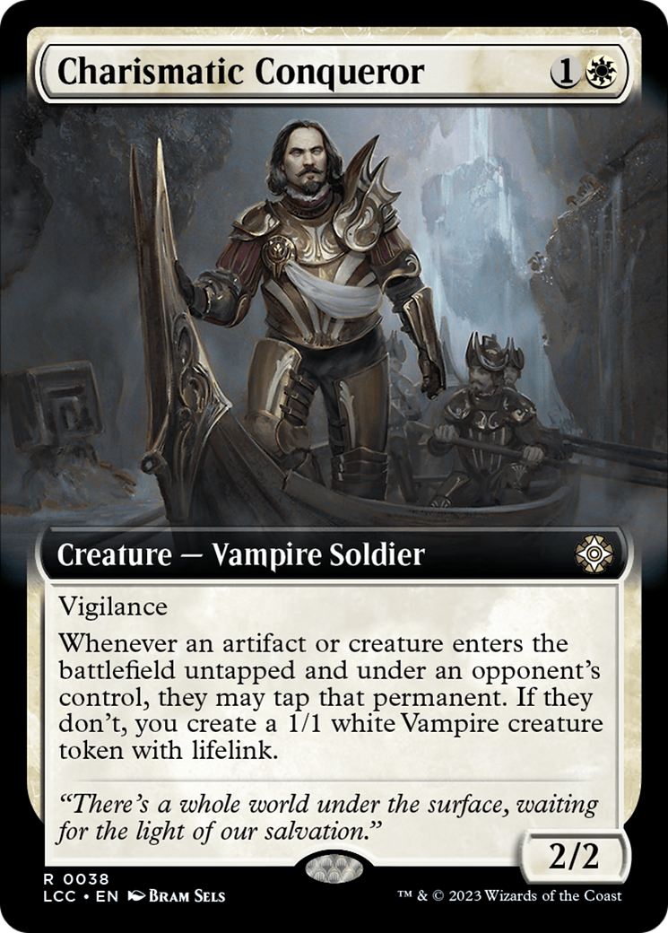 Charismatic Conqueror (Extended Art) [The Lost Caverns of Ixalan Commander] | Tabernacle Games