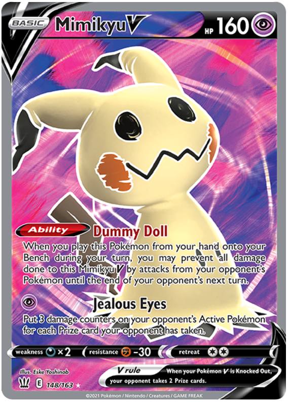 Mimikyu V (148/163) [Sword & Shield: Battle Styles] | Tabernacle Games