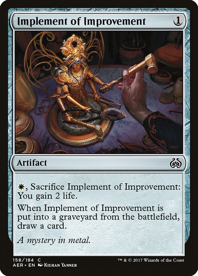 Implement of Improvement [Aether Revolt] | Tabernacle Games