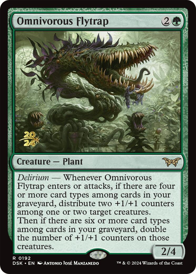 Omnivorous Flytrap [Duskmourn: House of Horror Prerelease Promos] | Tabernacle Games