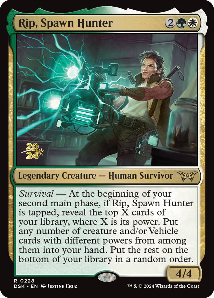 Rip, Spawn Hunter [Duskmourn: House of Horror Prerelease Promos] | Tabernacle Games