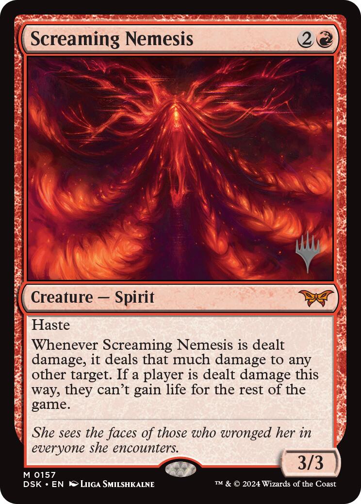 Screaming Nemesis [Duskmourn: House of Horror Promos] | Tabernacle Games