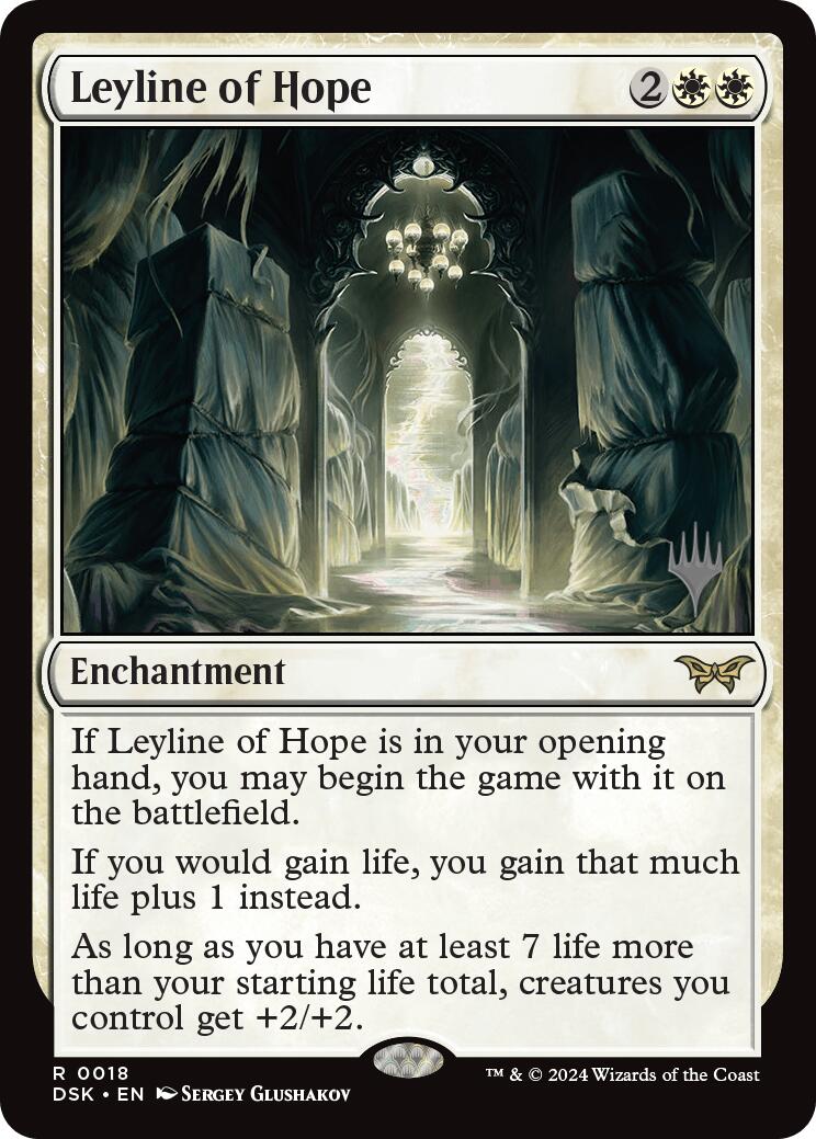Leyline of Hope (Promo Pack) [Duskmourn: House of Horror Promos] | Tabernacle Games