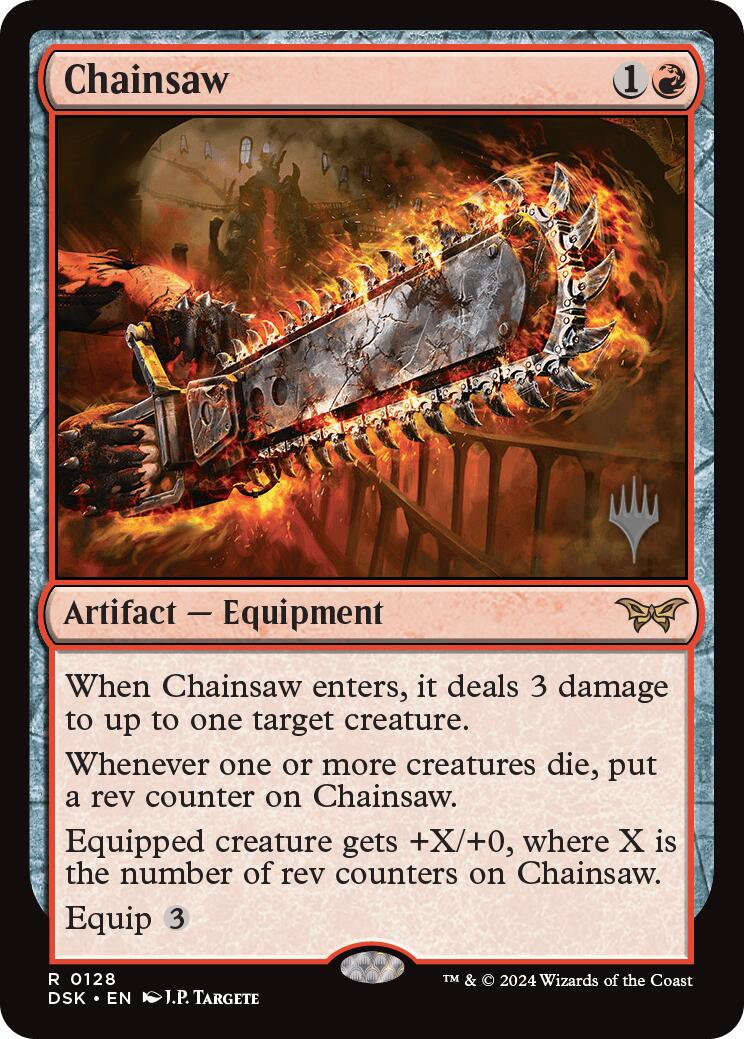 Chainsaw (Promo Pack) [Duskmourn: House of Horror Promos] | Tabernacle Games