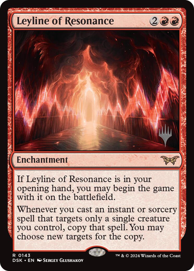 Leyline of Resonance (Promo Pack) [Duskmourn: House of Horror Promos] | Tabernacle Games