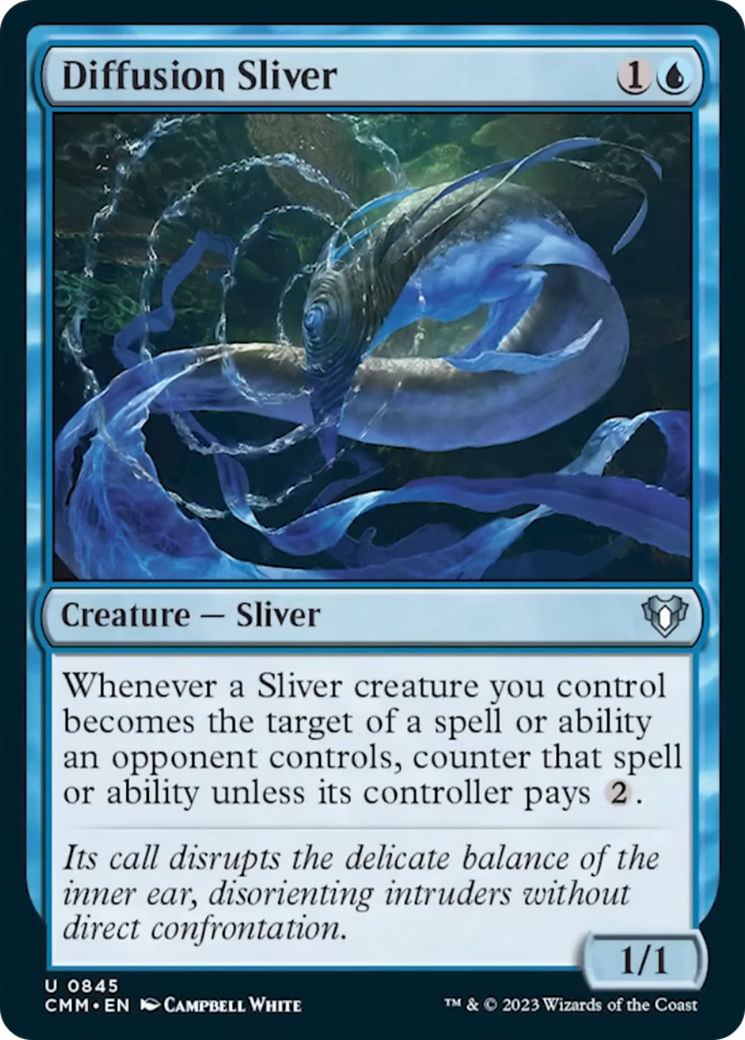 Diffusion Sliver [Commander Masters] | Tabernacle Games