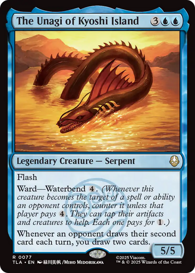 The Unagi of Kyoshi Island [Avatar: The Last Airbender] | Tabernacle Games