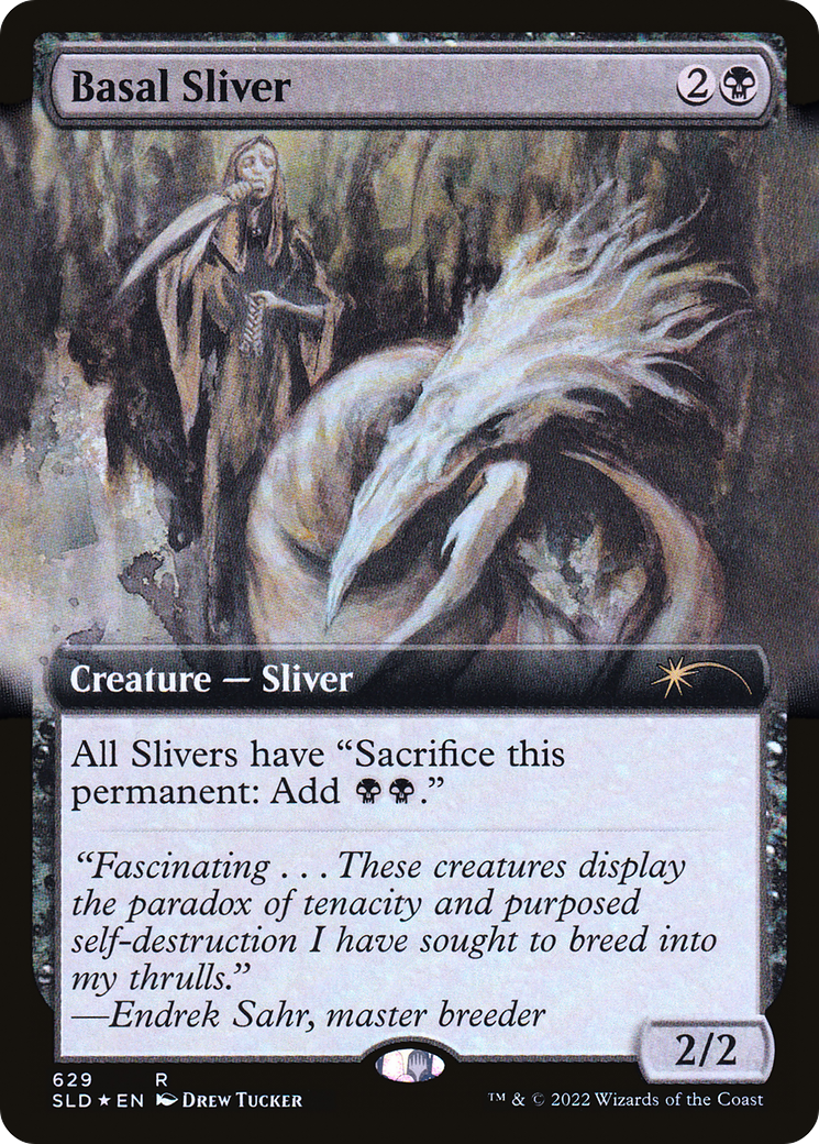 Basal Sliver (Extended Art) [Secret Lair Drop Promos] | Tabernacle Games