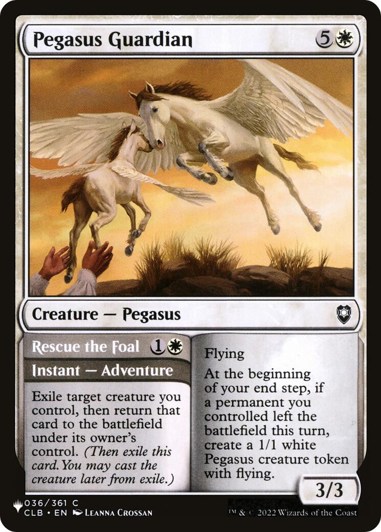 Pegasus Guardian [The List] | Tabernacle Games